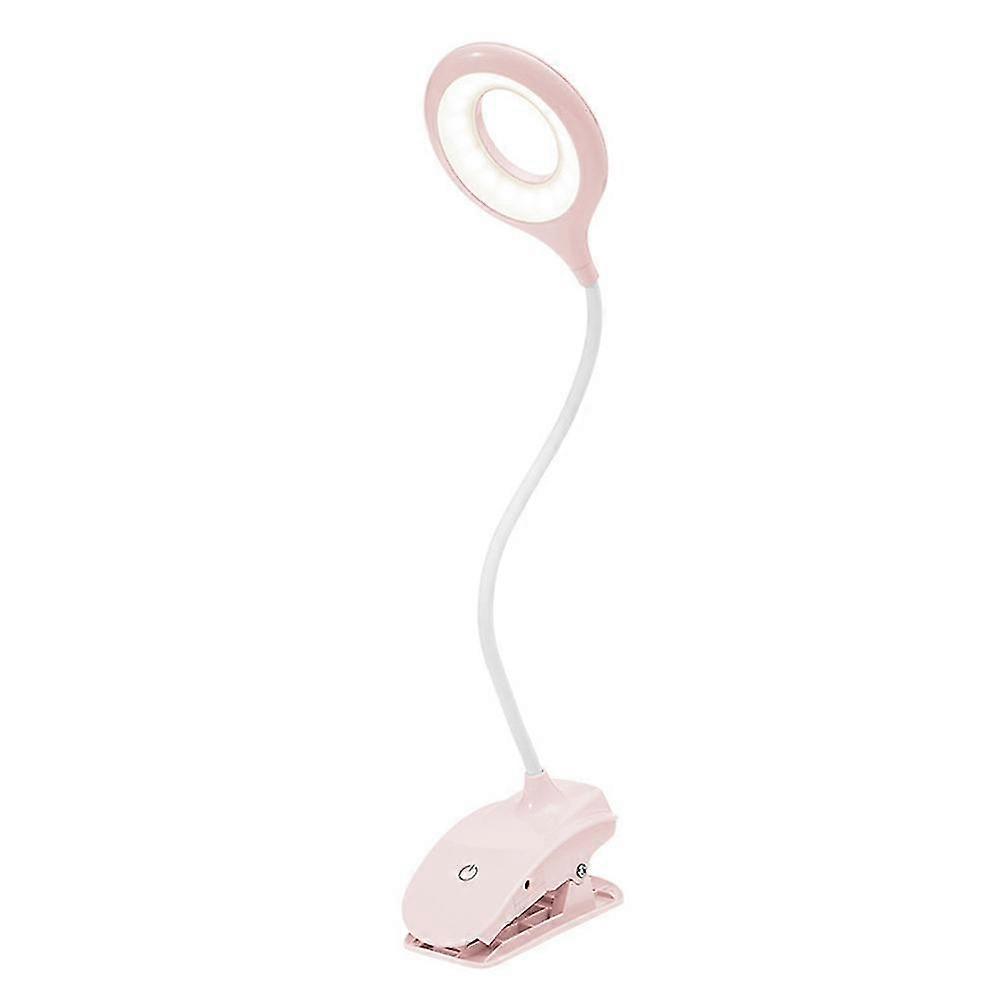 Led Desk Lamp Eye-caring Clamp Light Clamp Lamps Reading Lights With Usb Port White