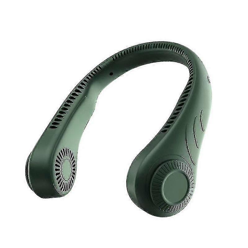 Leafless Hanging Neck Fan Portable Usb Rechargeable Mini
