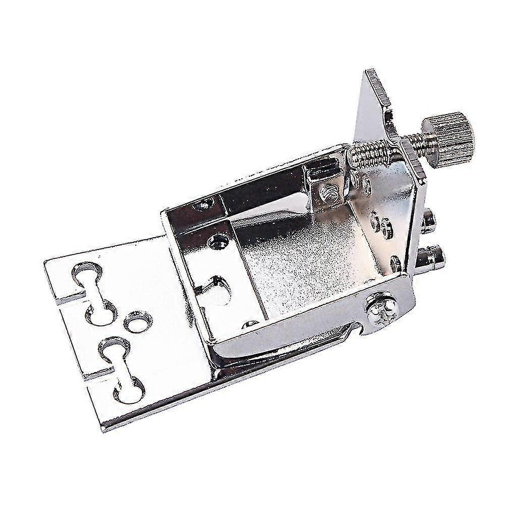 Adjustable Alloy 5-string Banjo Tailpiece - Chrome
