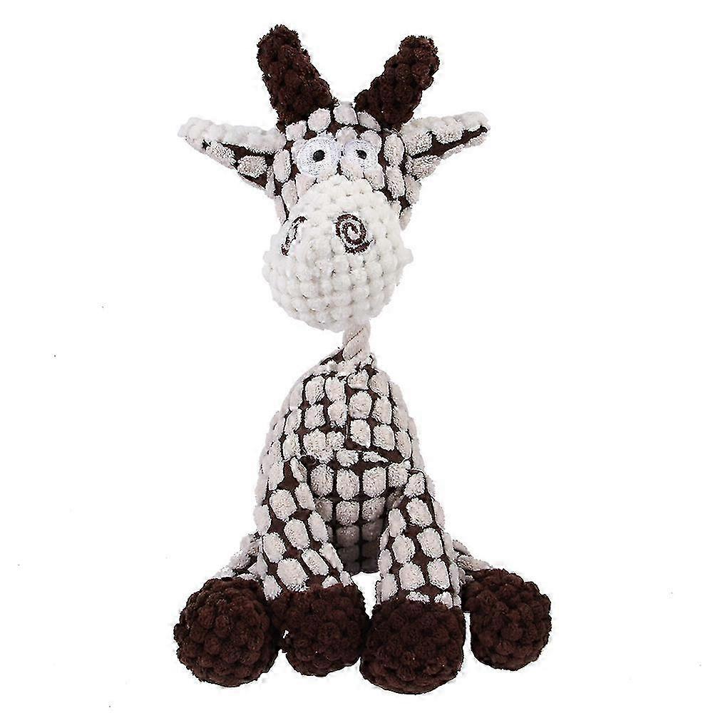 Indestructible Robust Donkey, Squeaky Dog Toys For Aggressive Chewers, Stuffed Dog Toy Plush Dog Toy