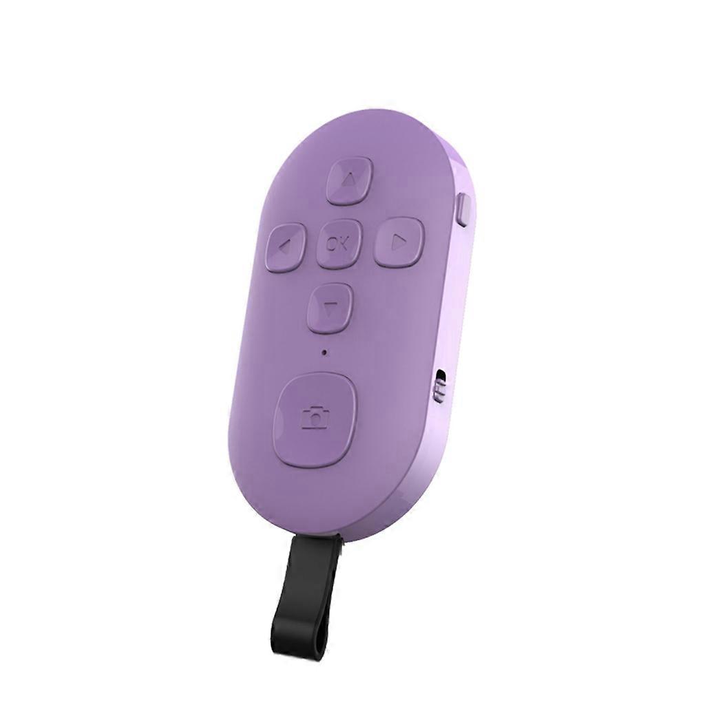 Bluetooth-compatible Remote Control 7 Button Keys for e-books Video Recording