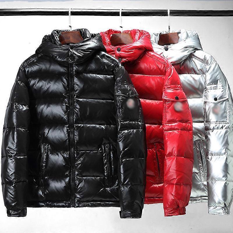 New Fashionable Shiny Cotton Hooded Bread Jacket Warm Cotton Jacket