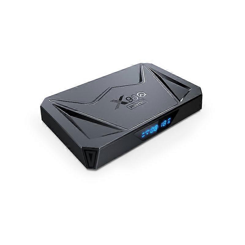 X96q برو بلس سمارت أندرويد 14.0 تلفزيون 4 جيجابايت 32 جيجابايت Allwinner H728 ثماني النواة 2.4 جرام / 5 جرام واي فاي Bt5.0 ميديا بلاير فك توب بوكس
