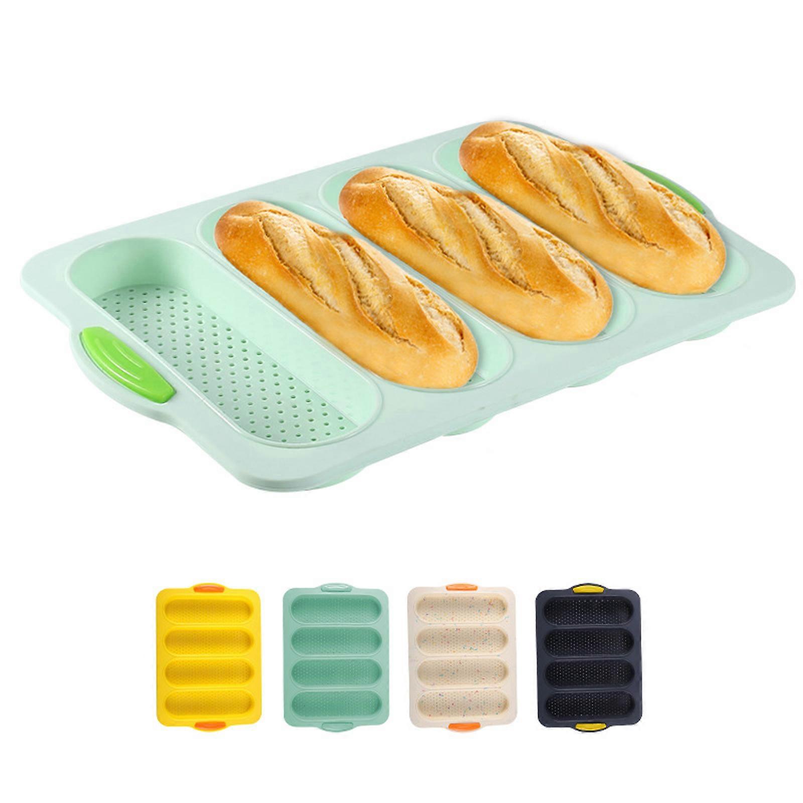 Silicone Baguette Bread Mold Non-stick Flexible Backing Tool Baking Tray