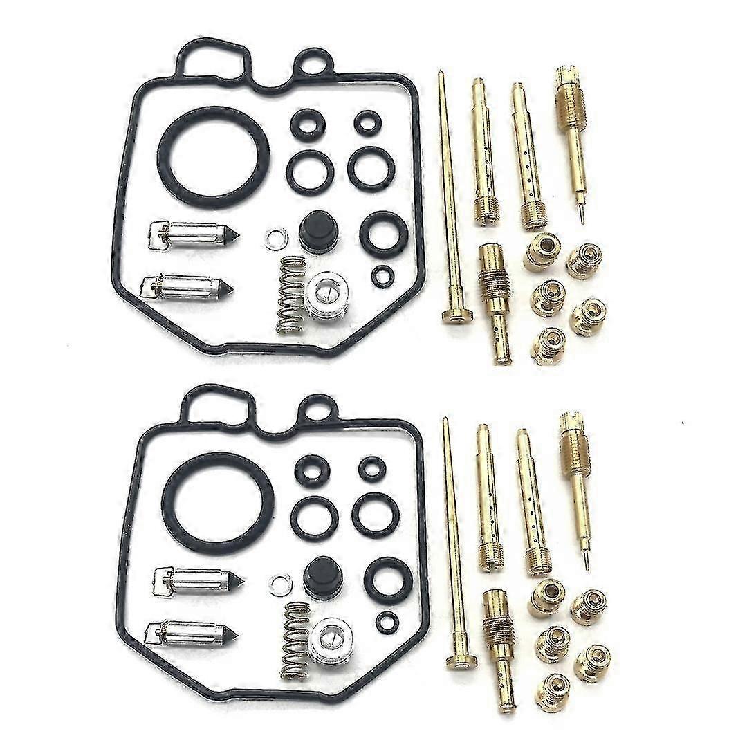 For Hawk 400 Cb400t Cb400 N 1980-81 Carburetor Repair Rebuild Kit 2 Sets - JA