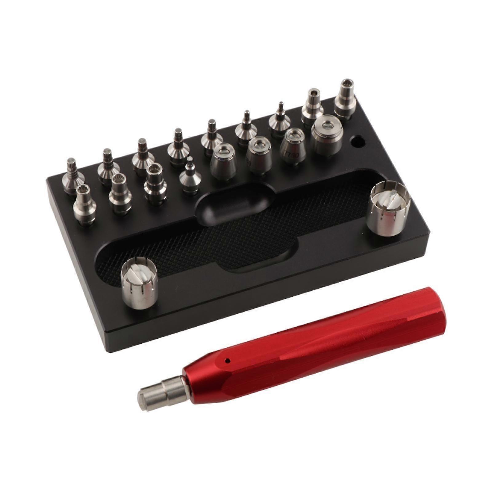 Watch Crown Tube Remover Tool Set Easy to Use Wristwatch Watchmaker Tool Kit