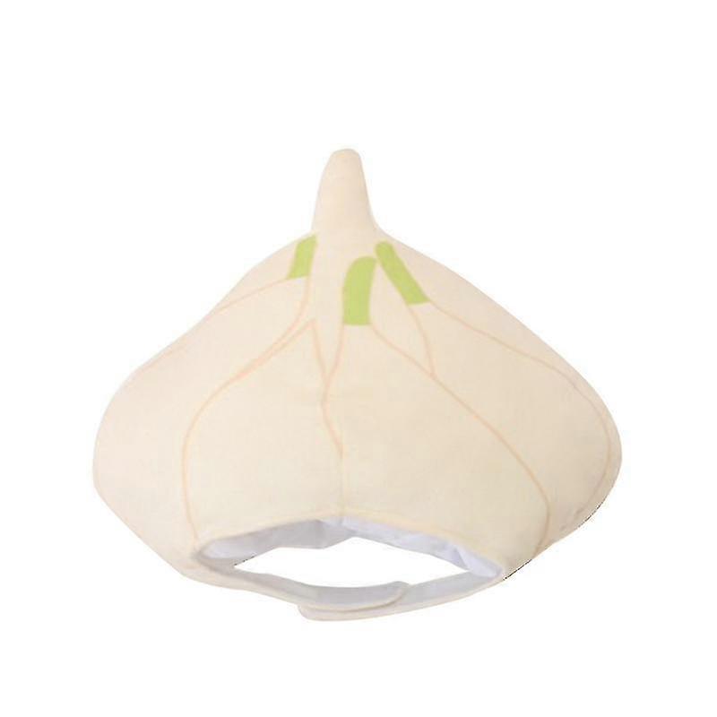 Garlic Headgear Hat Photo Props Cartoon Headgear Performance Props