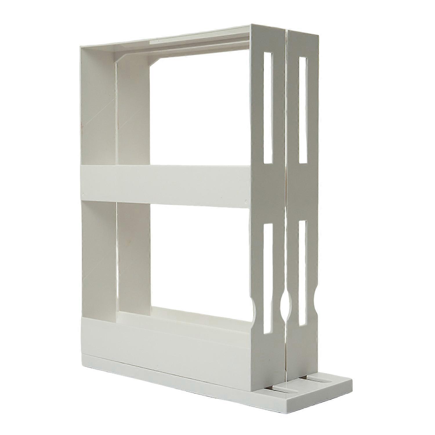 Sliding Spice Rack Organizer Pull-Out Design Large Capacity Adjustable Height Multi-Functional