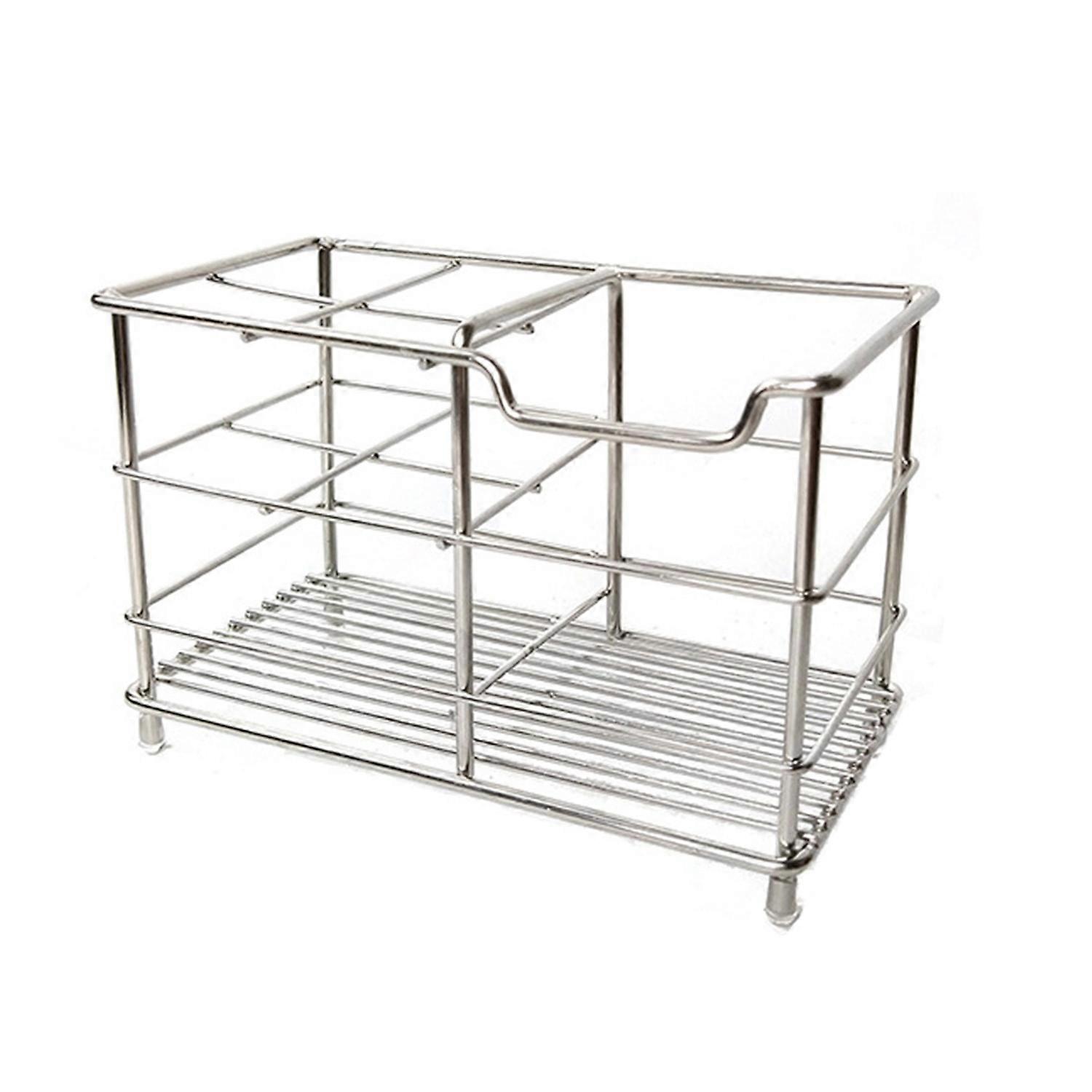 Toothbrush Holder Desktop Wall Mounted Toothpaste Holder Stand Slip Resistant Multifunctional