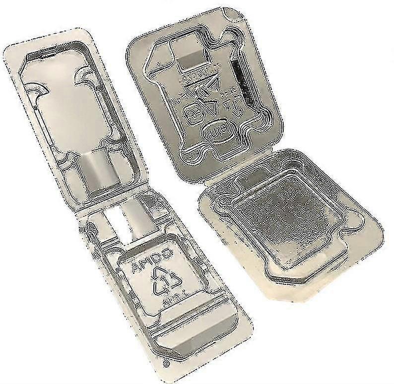10pcs Cpu Clamshell Tray Box Amd Case Holder Protection For Amd Am2 Am3 Fm1 Fm2 Shytmv