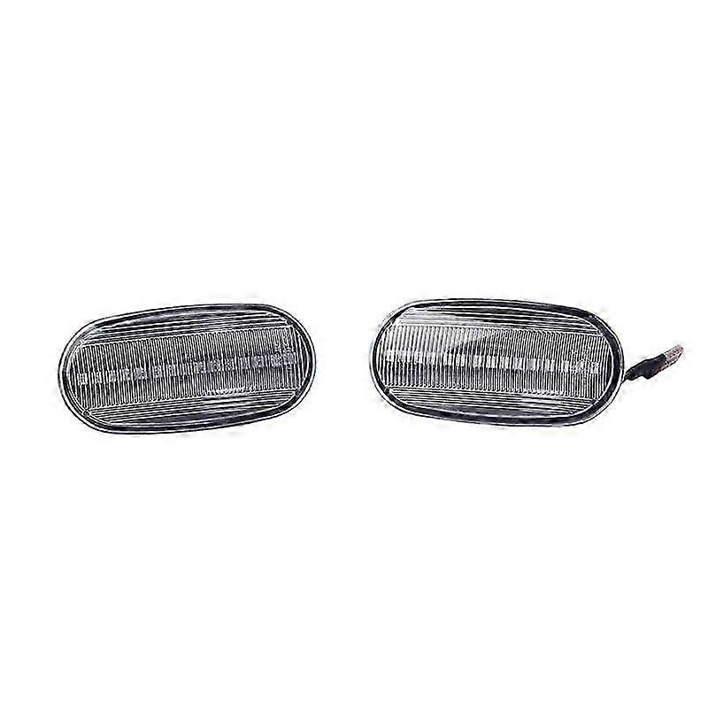 For 1998-2005 Dynamic Side Marker Turn Signal Lights Blinker Indicator Lamp Transparent