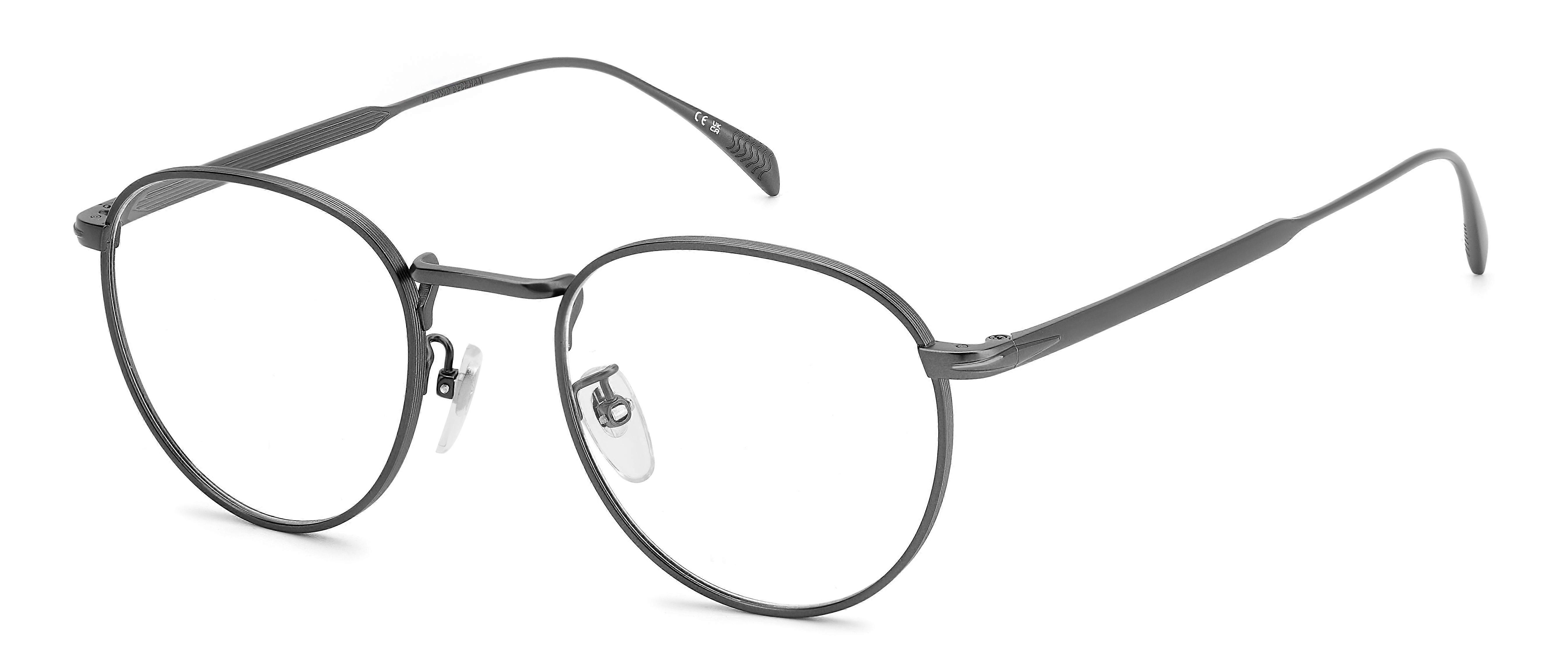 Eyewear Frames DAVID BECKHAM DB 1147 SVK MATTE RUTHENIUM BLACK 49/21/150 MAN