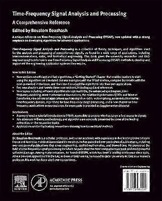 Time-Frequency Signal Analysis and Processing