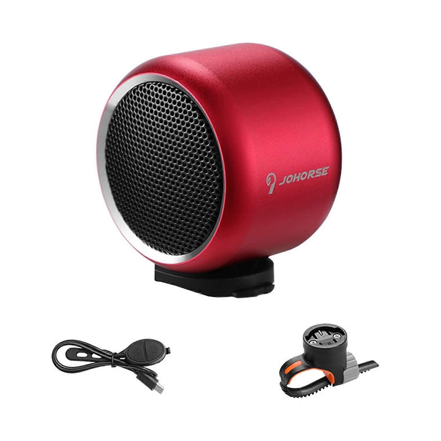 Bluetooth-compatible Speaker Waterproof Compact Design Rechargeable Wireless Bike Horn Portable Mini