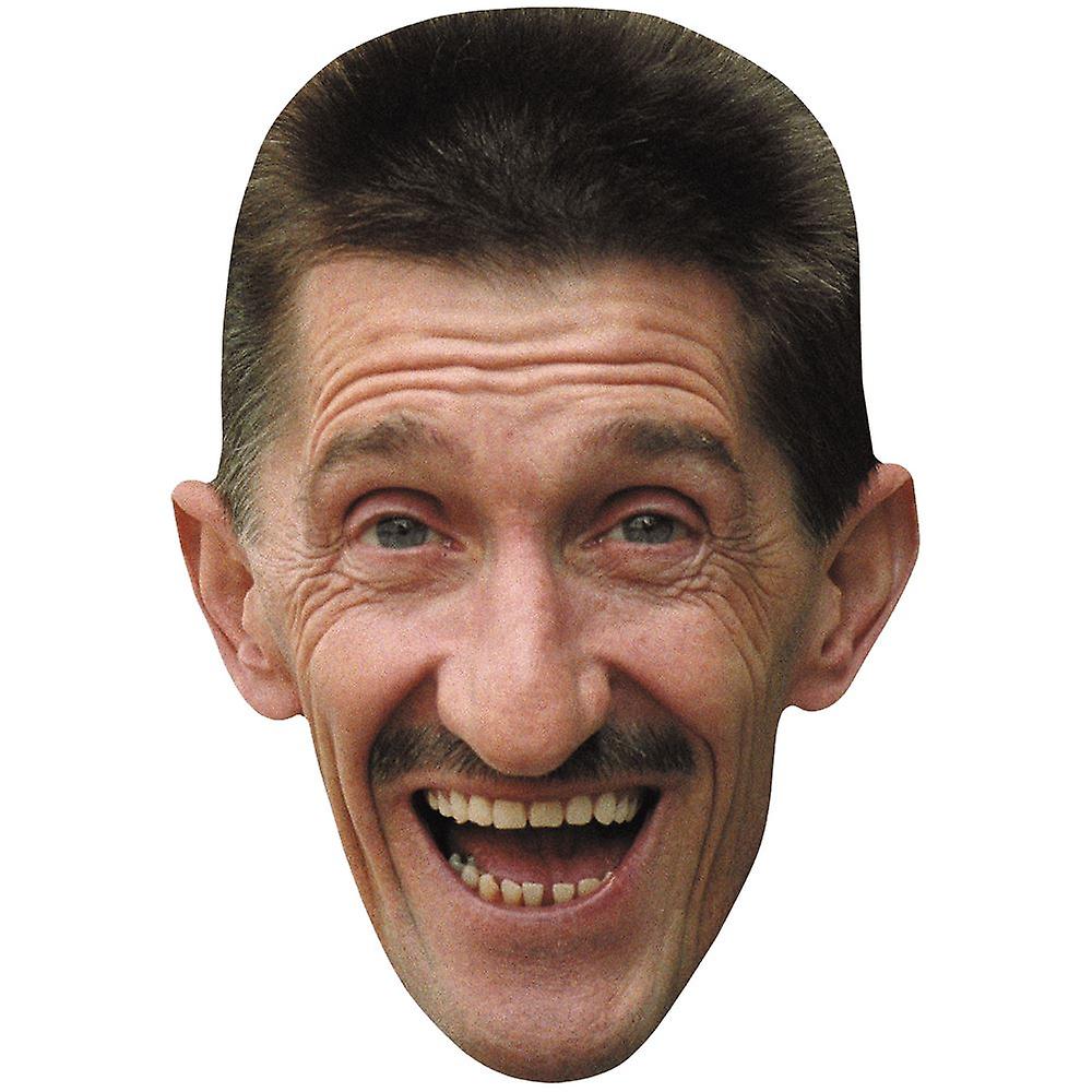 Barry Chuckle (Smile) Celebrity Mask, Flat Card Face