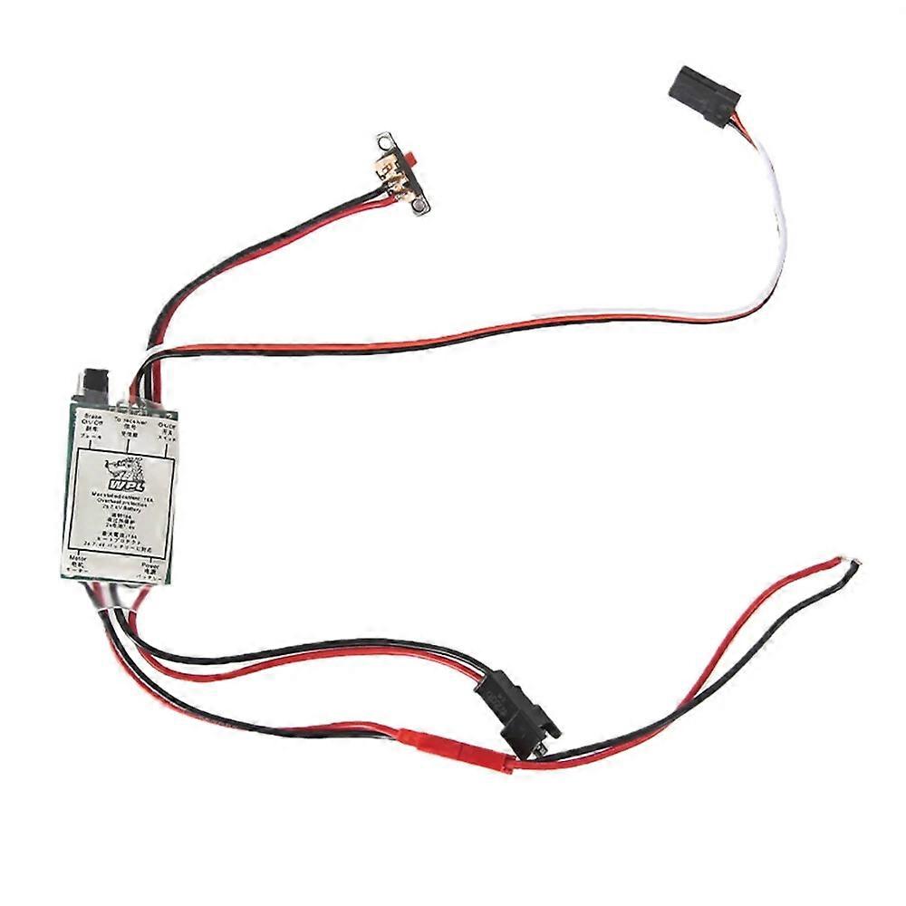 15A Brushed ESC Speed Controller for WPL C14 C24 B24 B36 1/16 RC Cars Vehicles Models Upgraded Spare