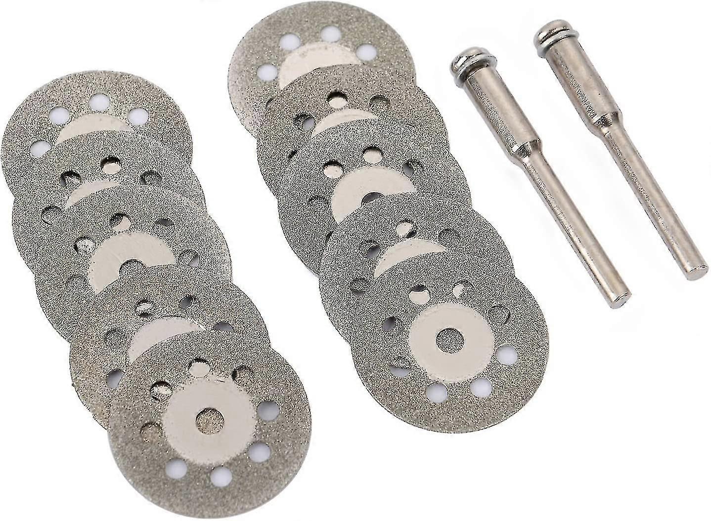 30 Pack 22mm Perforated Mini Cutting Discs, Diamond, Cutting Discs