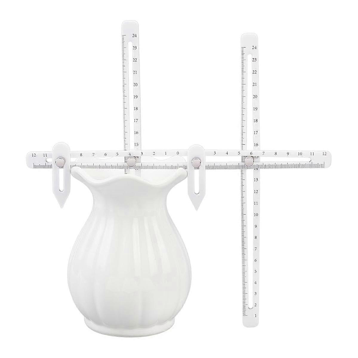 Pottery Thrower Set for Measuring Height and Width, Clay Measuring Gauge Tools Ceramic Clay Tools f