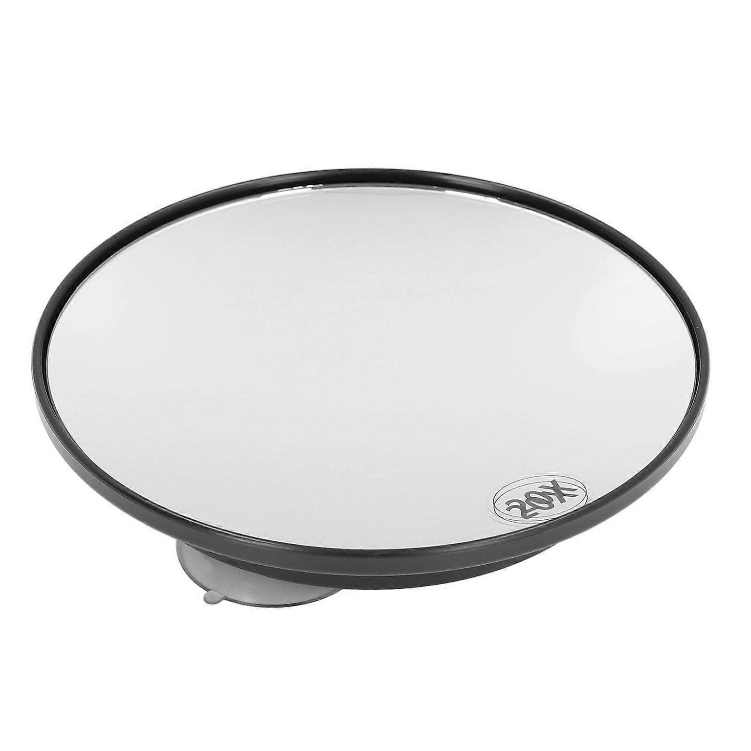 Strong Suction 20x Magnifying Mirror with Suction Cups
