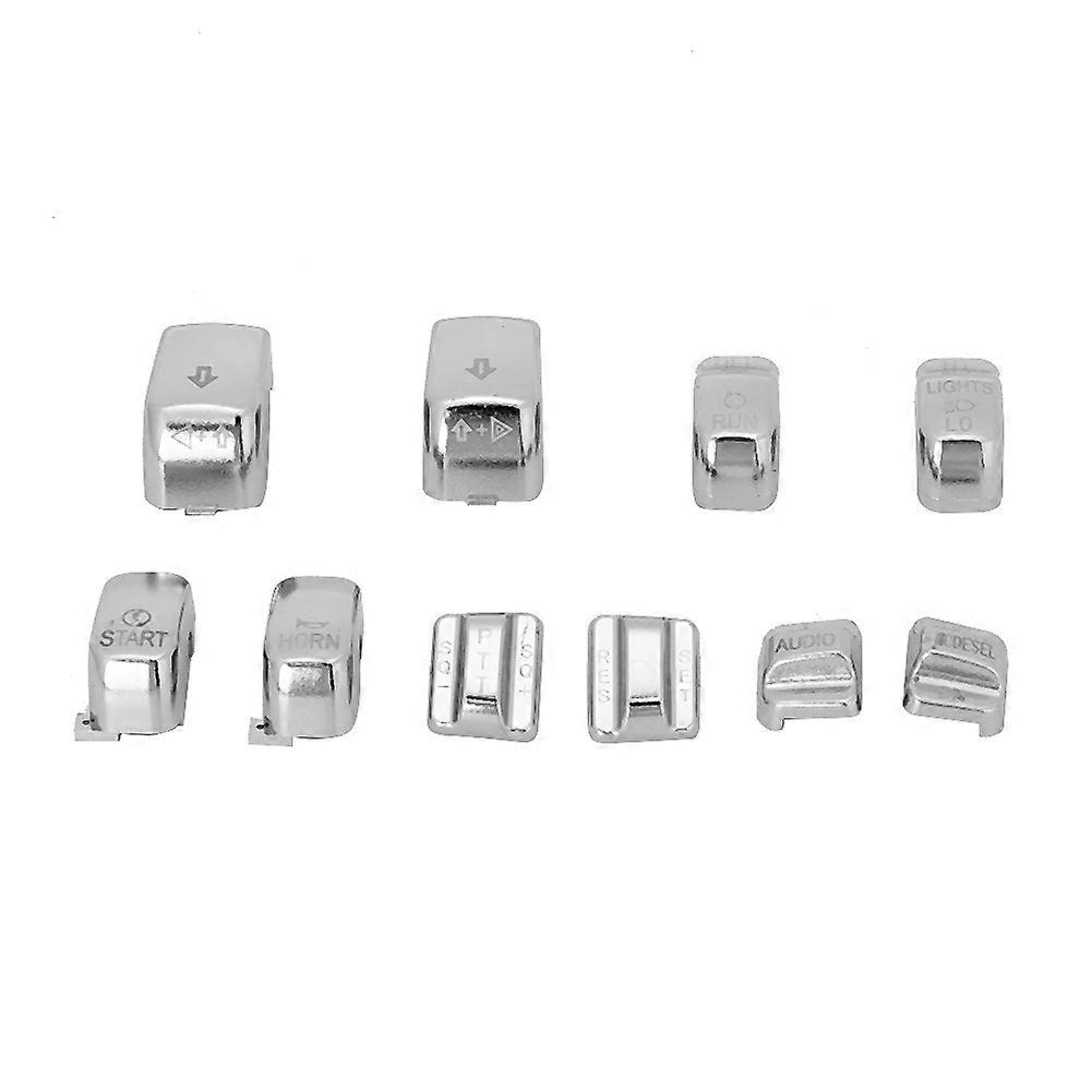 Motorcycle Switch Button Cover Modification Accessory Fit for Classic FLHTC (Electroplating)