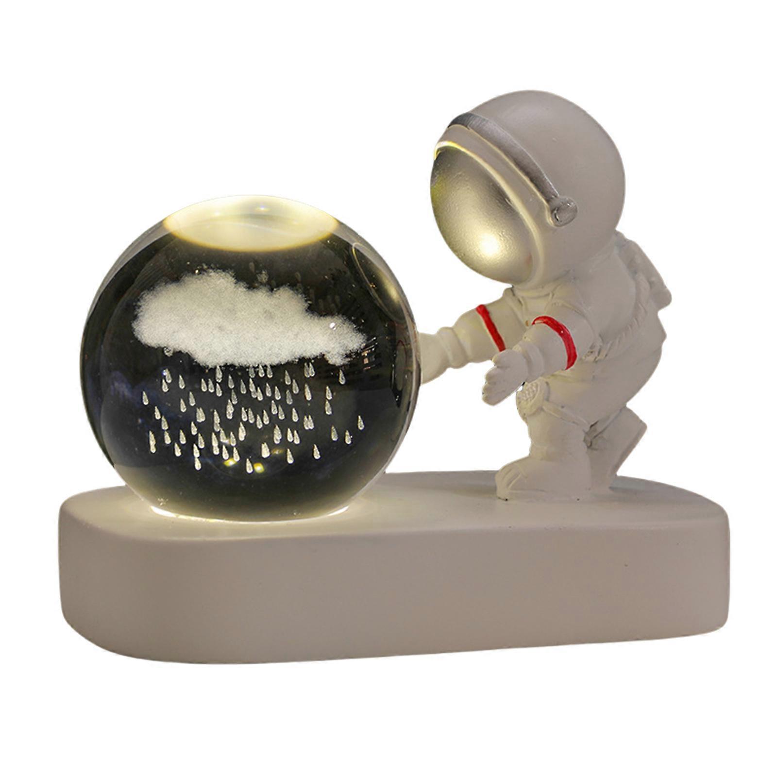 Creative Lamp Unique and Enchanting Space Travelings LED Lamp Astronauts Space Walking Night Light