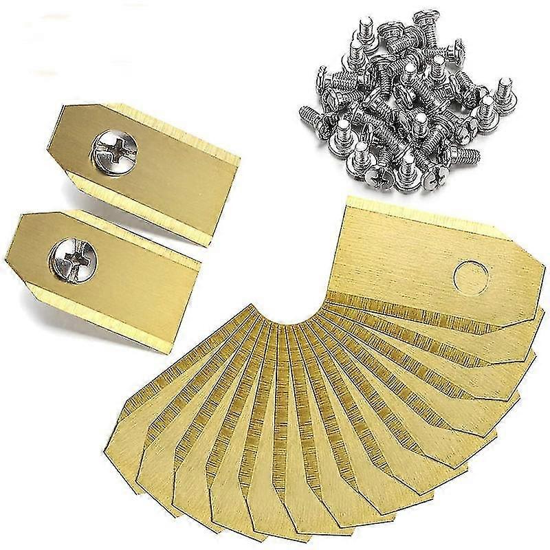 Barsinfi 45pcs Titanium Knife Blades,for All Husqvarna Automower Robot Lawn
