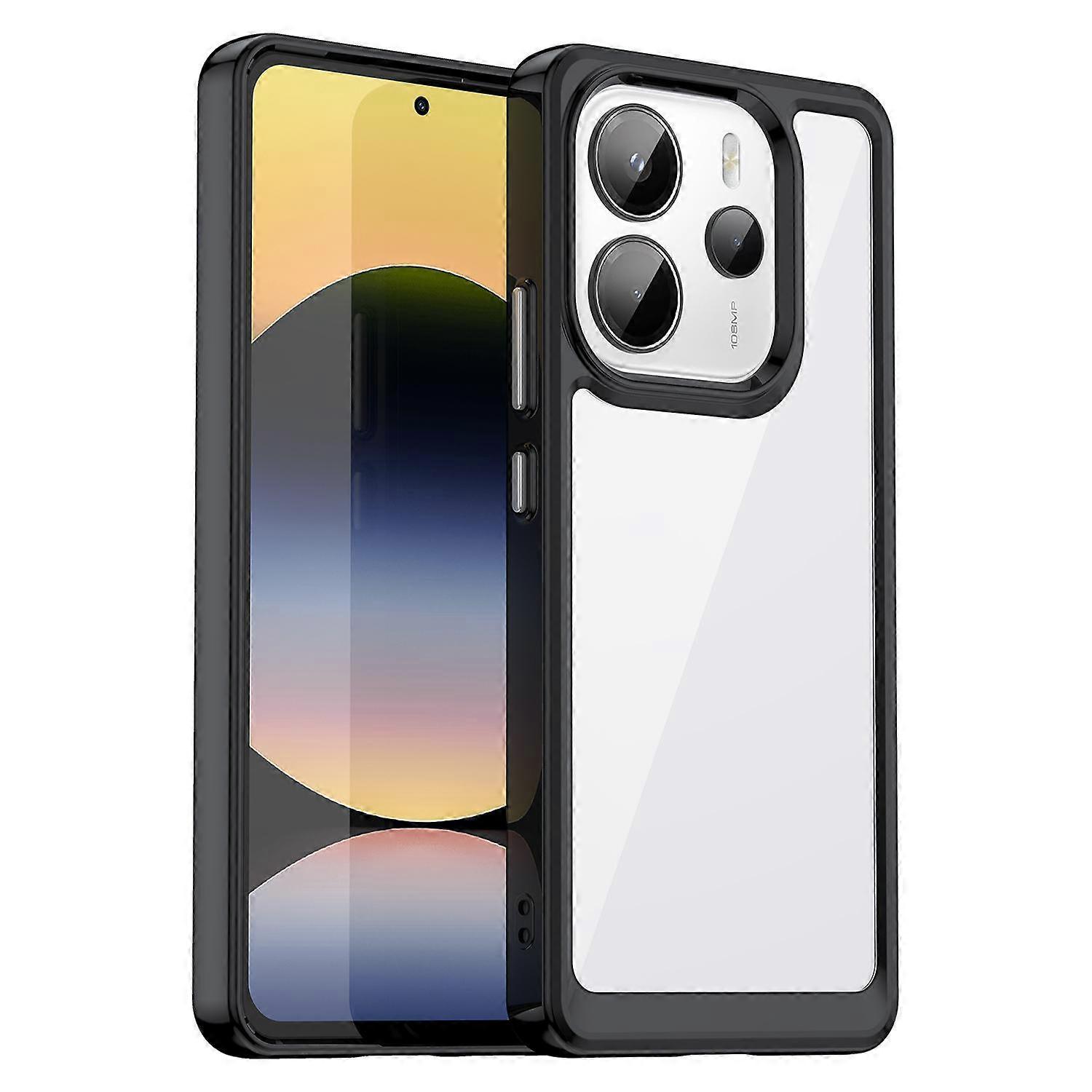 Colorful Series Acrylic Hybrid TPU Phone Case