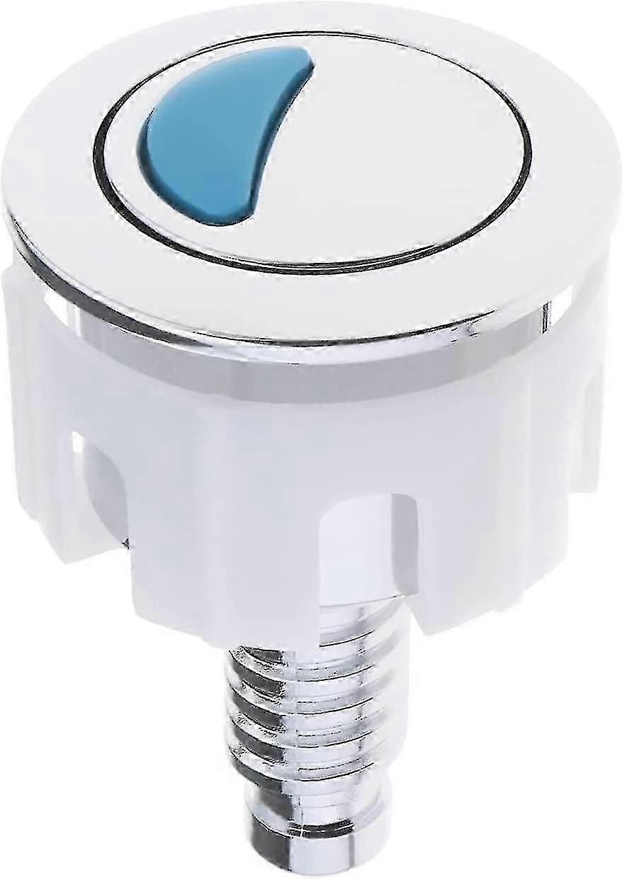 Flush Button Double Round Push Button Abs Chrome Accessories Toilet Replacement for Shower Room Bath-xinhan[jkw]