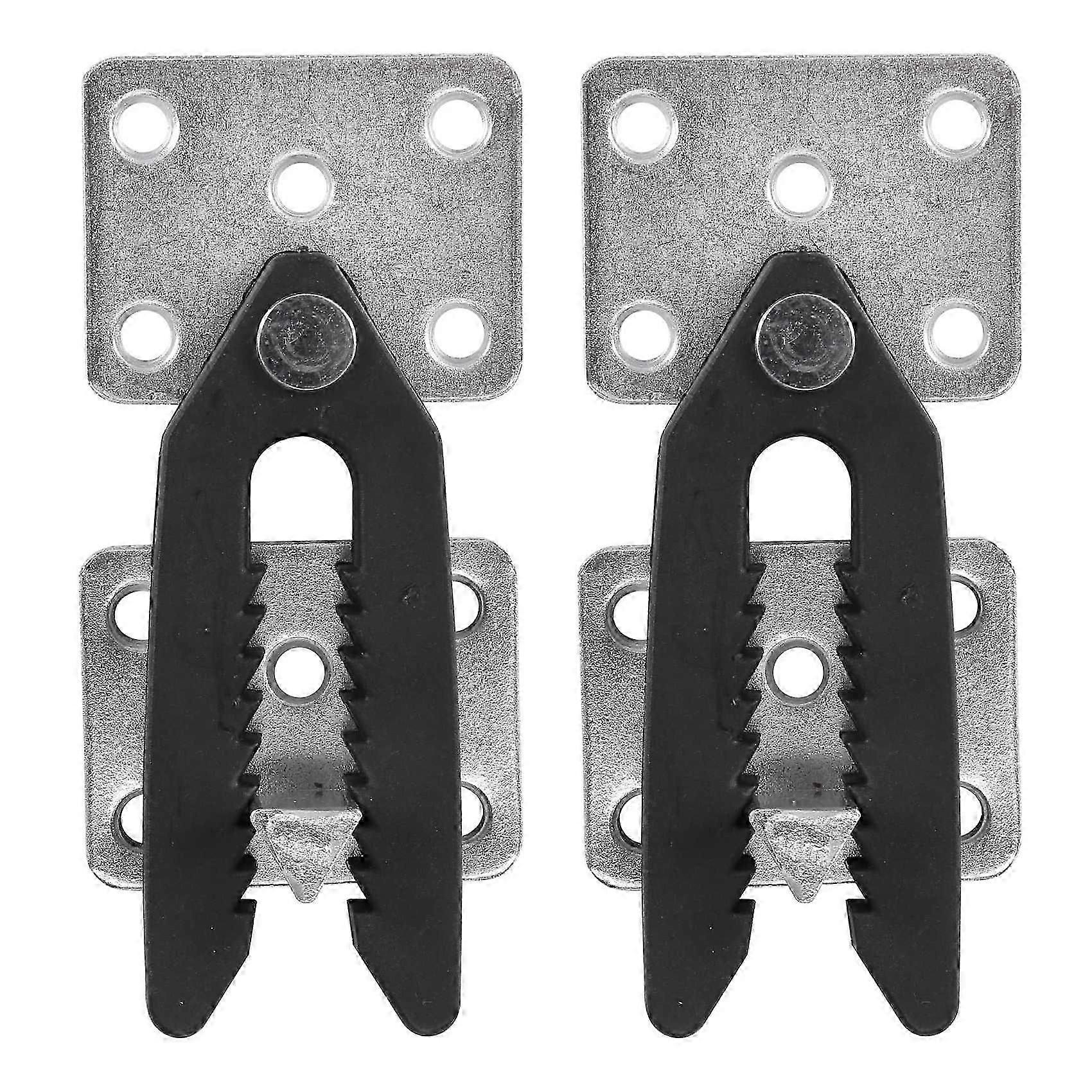 2 Pcs Sofa Couch Sectional Furniture Connector Joint Snap Style