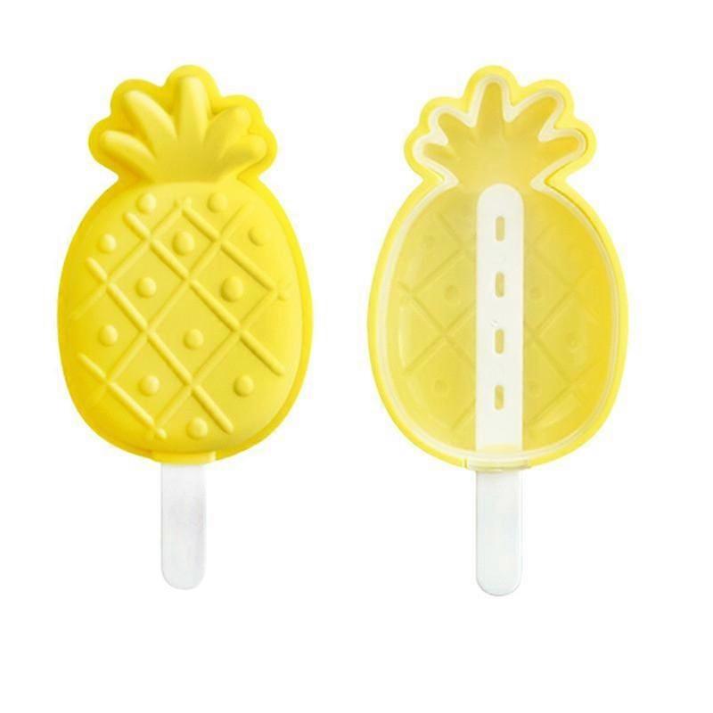 Ice Cream Silicone Mold | 3d Ice Molds - Handmade Ice Maker Pineapple