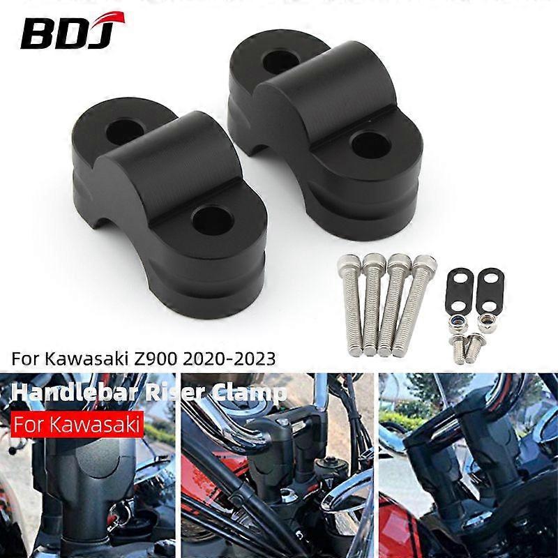 Z900 Handle Bar Clamp Handlebar Raised Extend Motorcycle Accessories Mount Riser compatible for  Kawa-saki Z 900 2020-2023 7/8" 22mm  MAXP