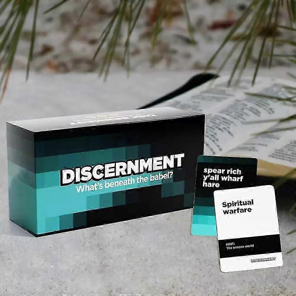 Discernment Card Game What's Beneath the Babel?