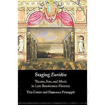 Inszenierung von Bühnenbildern und Musik im Eurydike-Theater der Spätrenaissance in Florenz