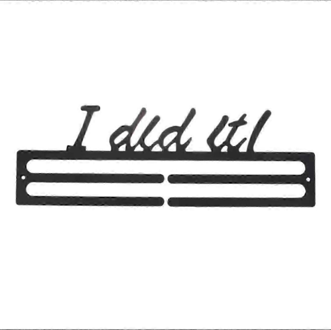 Running Medals Wall Display Rack - Durable Holder Hanger Organizer