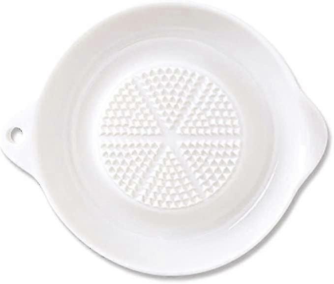 4-Inch Multi-Purpose Ceramic Grater for Ginger, Garlic & Onion | Durable & Easy Clean |