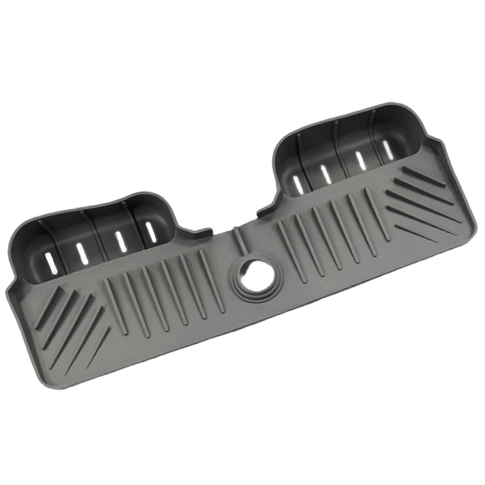Kitchen Sink Splash Guard Drying Rack and Sponge Holder Kitchen Sink Accessories Faucet Splash Mat Bathroom