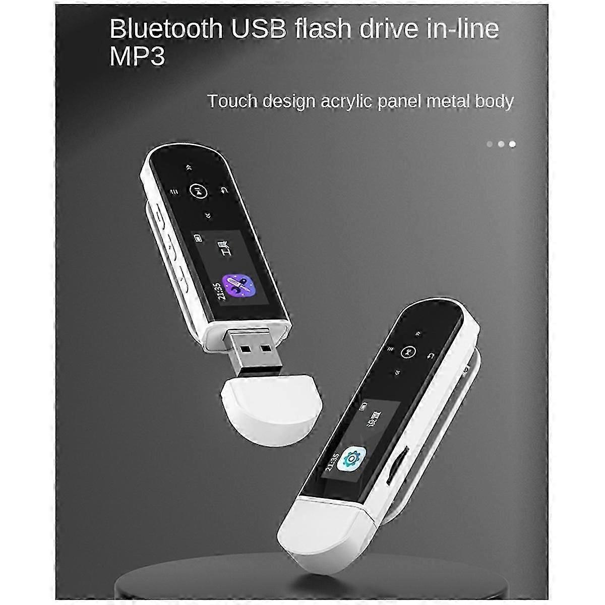 X69 USB MP3 Player Bluetooth Lossless Music Player Mini Sport Clip Walkman Support Plug-in Card jn