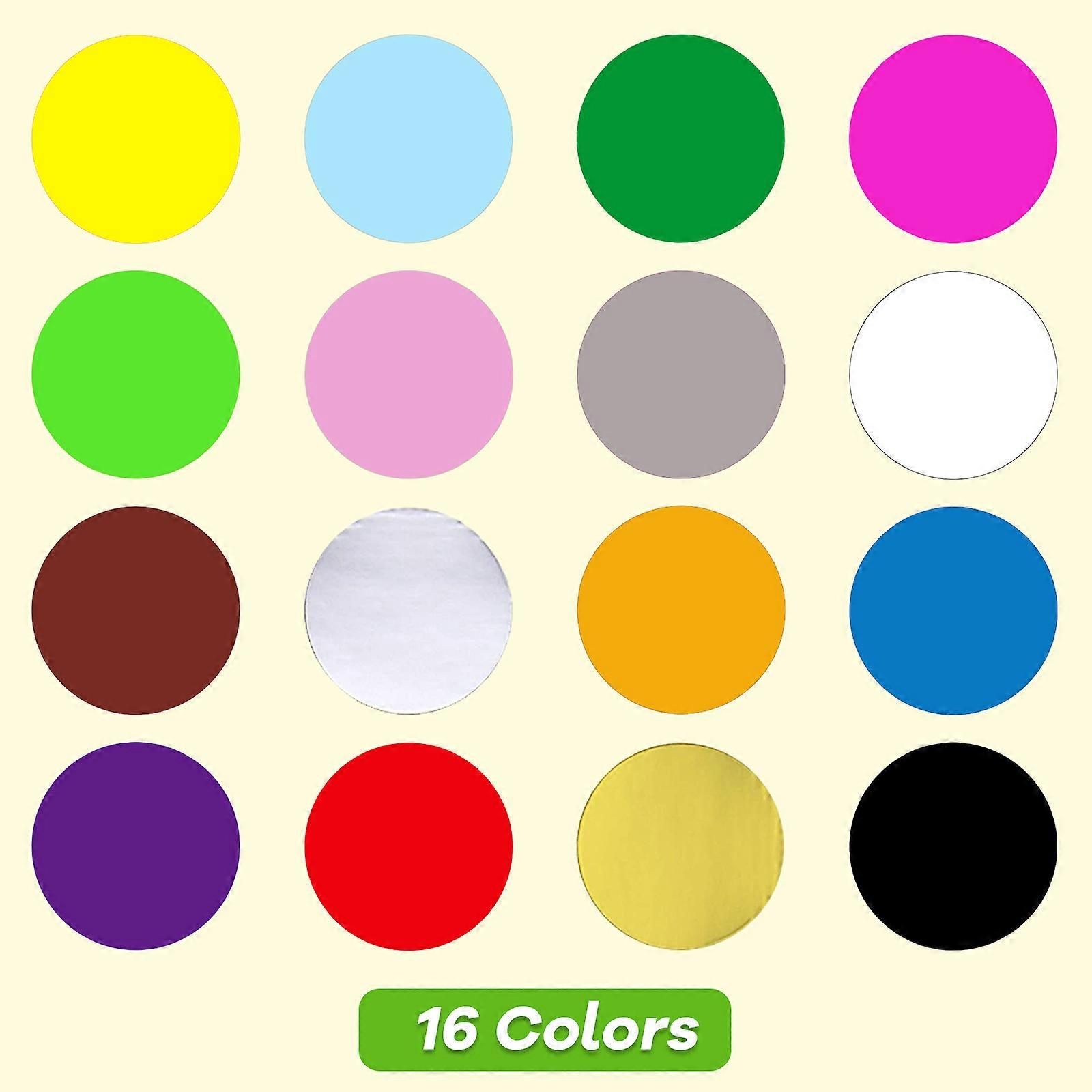 Photos Color Dot Stickers