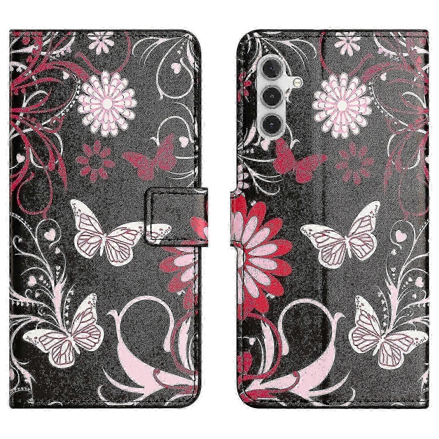 For Samsung Galaxy A15 4G Case with Wallet PU Leather Shockproof Phone Case