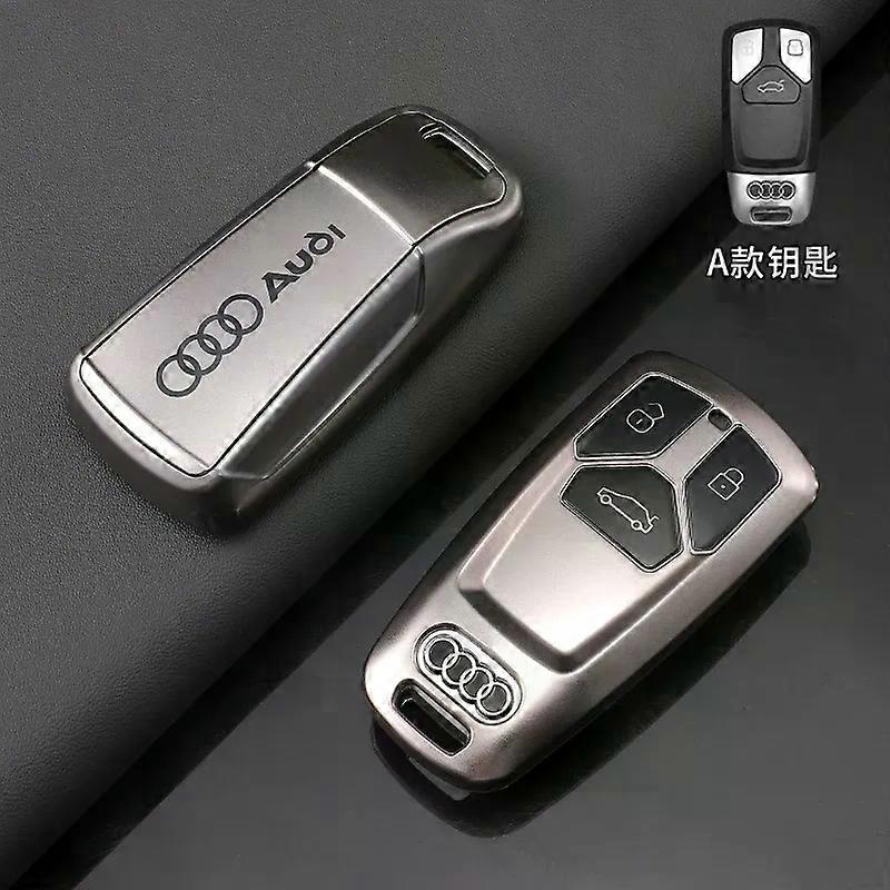 High Quality TPU Car Remote Key Case Cover Protector Shell compatible for A4 A4L A5 Q5 Q7 TT TTS 8S B9 2016 2017 2018 Auto Accessories