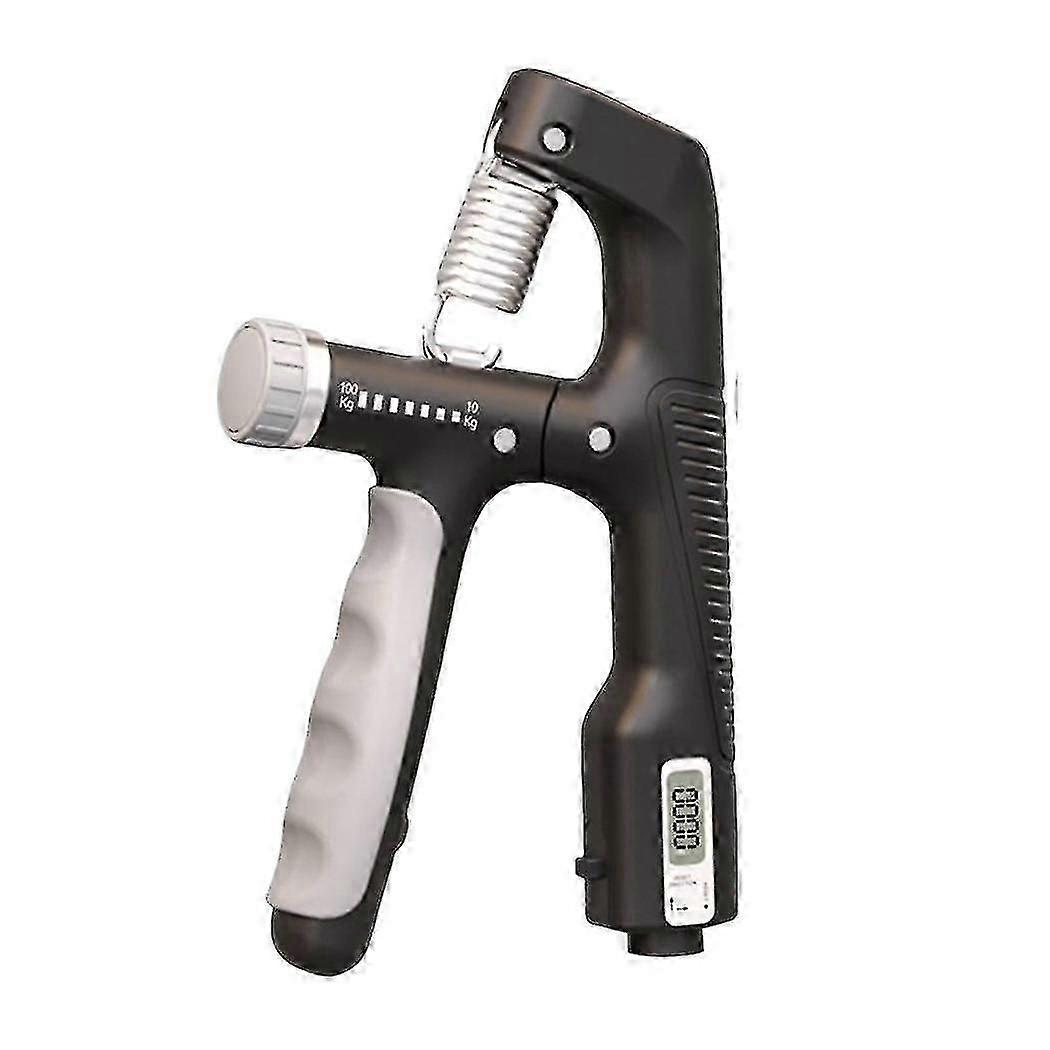 10-100 ק"ג מתכוונן אלקטרוני אחיזת יד כוח תרגיל אחיזה כבדה כושר אימון שרירים יד