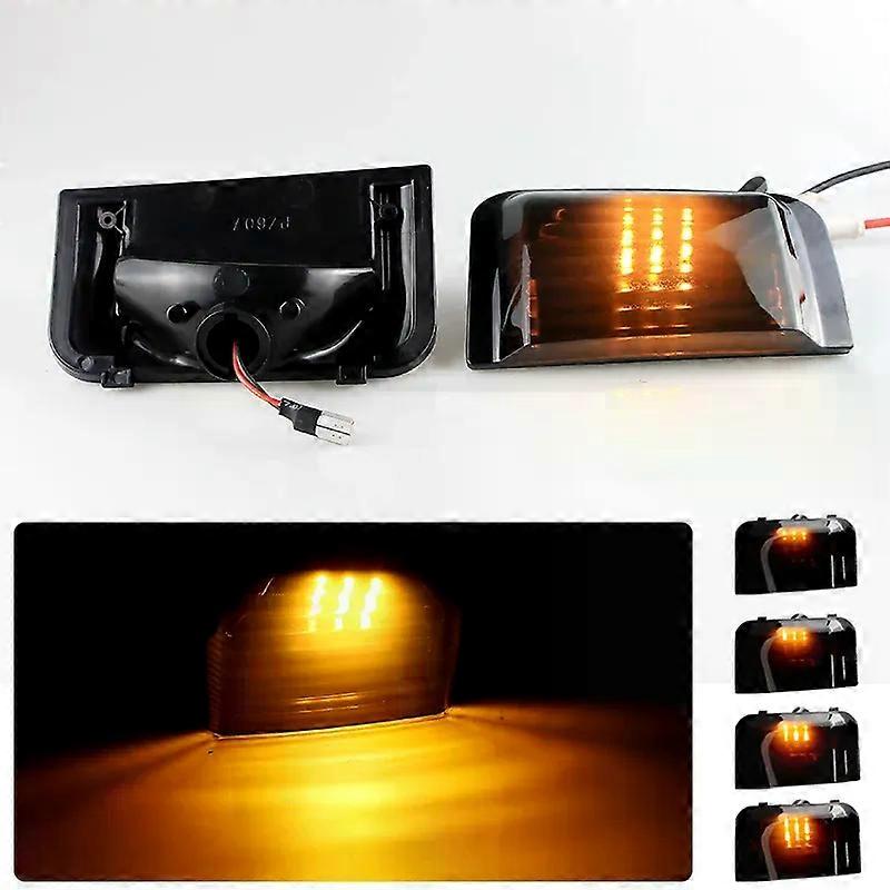 Apply 2x For Peugeot Boxer Fiat Ducato Citroen Relay 2006- Dynamic LED Turn Signal Light Side Rearview Mirror Indicator Blinker Lamp