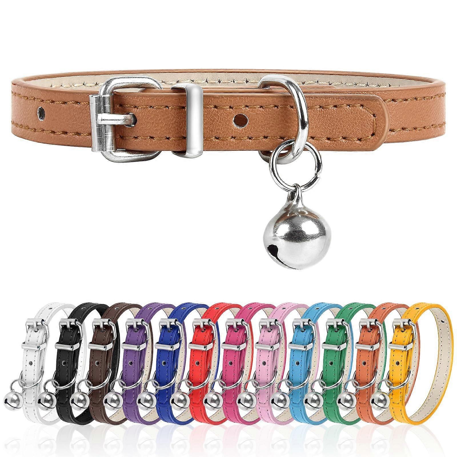 Adjustable Dog Collar for Small Dogs XS Size, Durable Nylon Material, Reflective Design, Adjustable Fit for Comfort