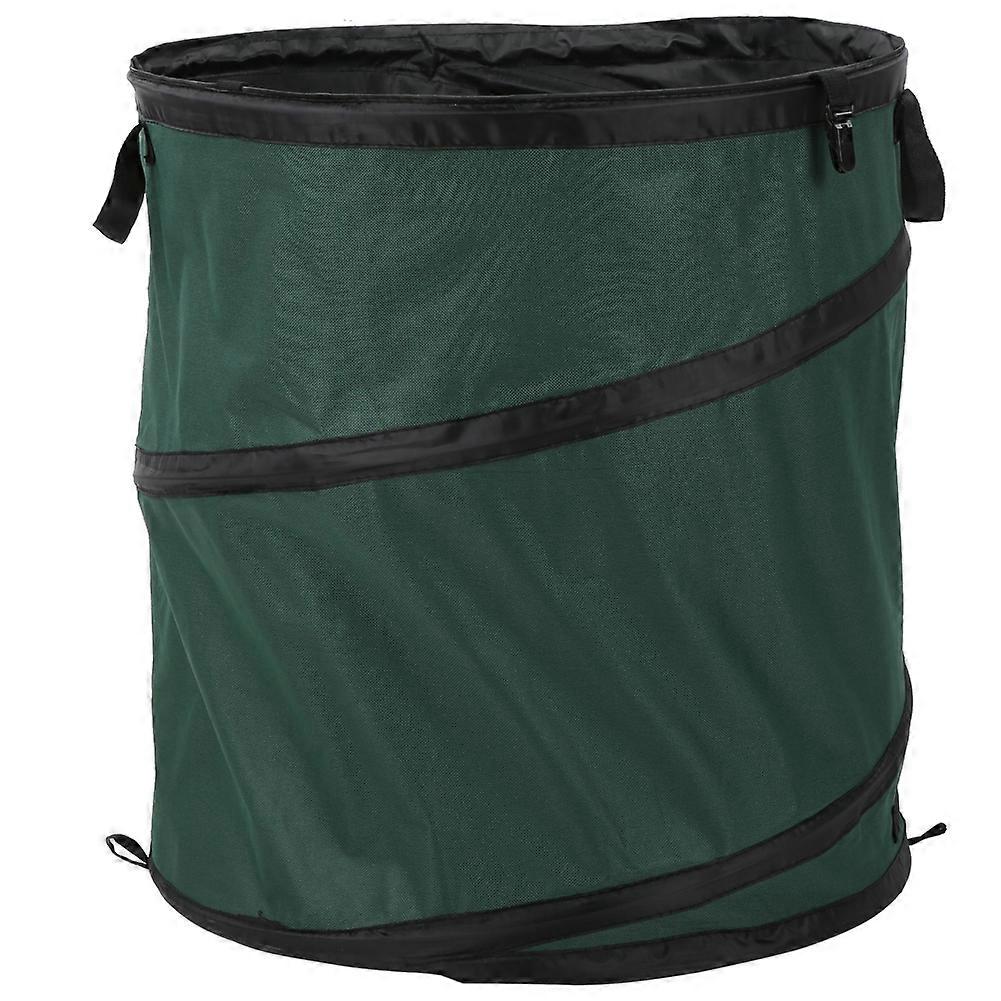 Outdoor Portable Oxford Cloth Foldable Waste Container Trash Can Bucket for Camping Picnic