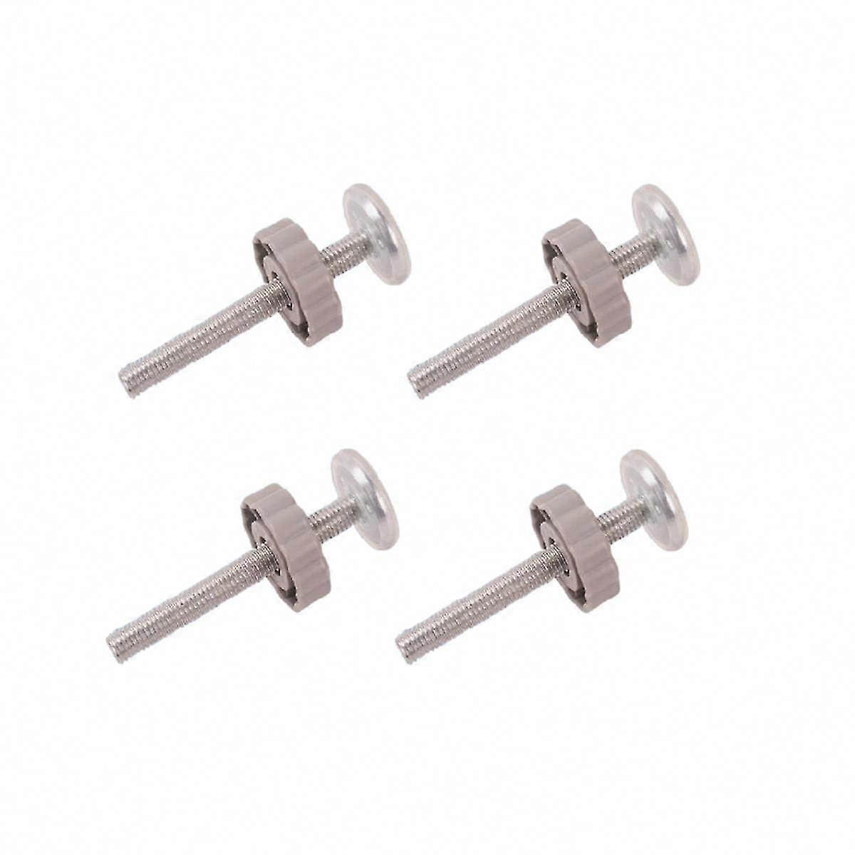 Safety Gate Spindle Rod Assembly Kit for Pet and Dog Pressure Mounting with Screws Rods and Adapter Components