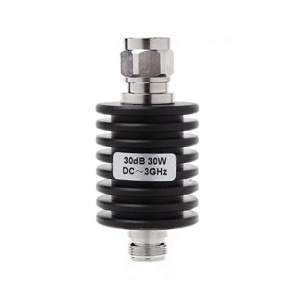 30W N Type DC-3GHz Coaxial Fixed Attenuator Frequency 3GHz N Fixed Connectors