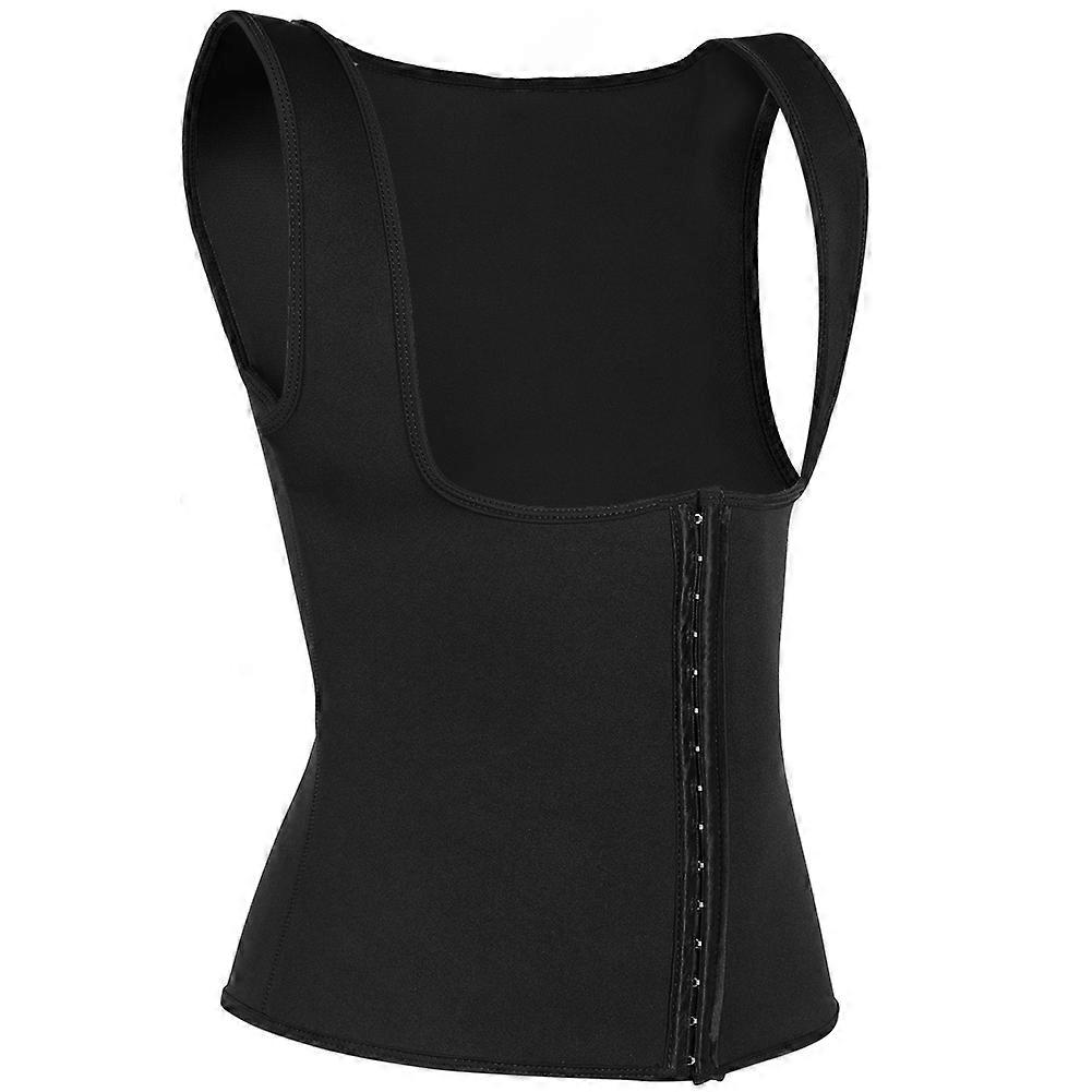 Women's sweat vest vest with breasted neopreneXXL