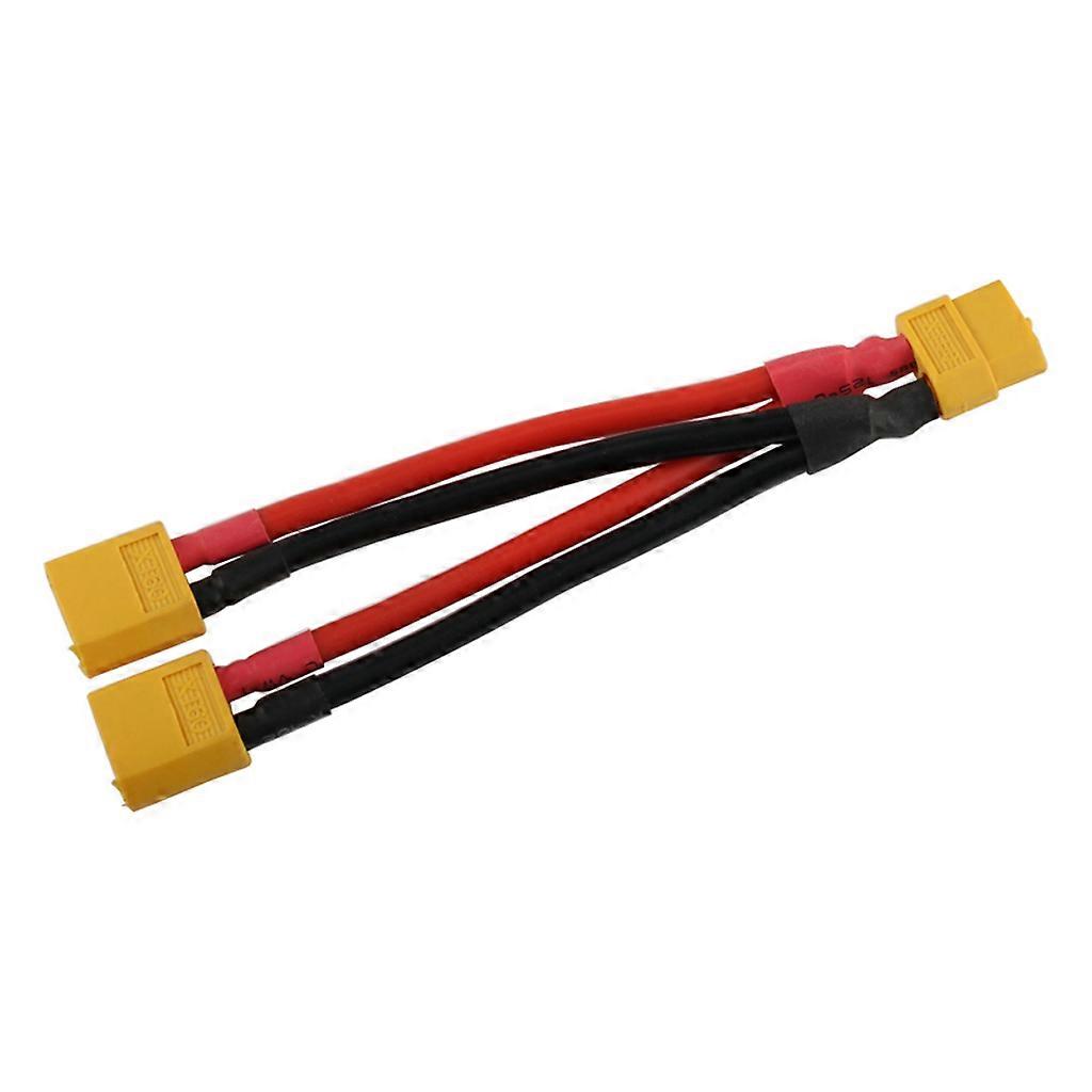 MIUYTRN Connecteur de Batterie parallèle XT60, 2 pièces, 14awg, 2 mâles