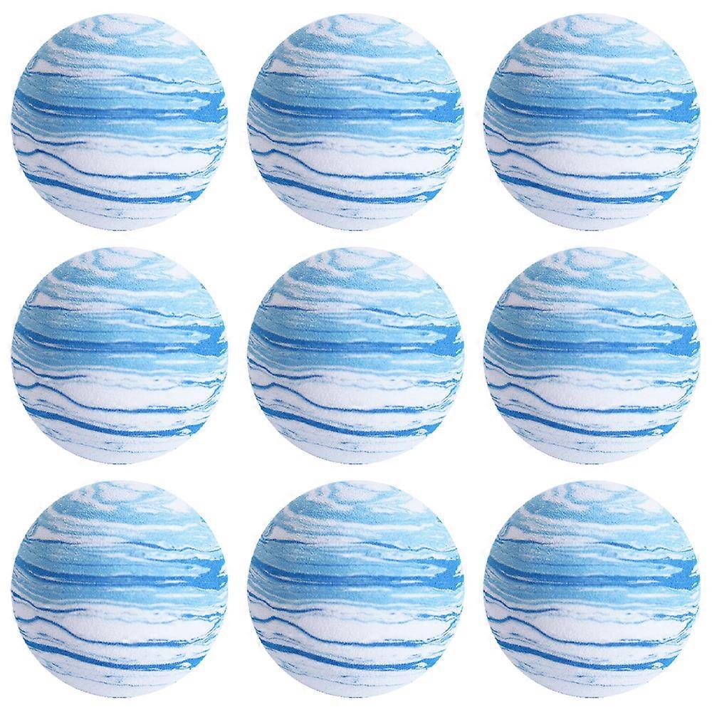 9Pcs Interactive Cat Toy Ball Kitten Ball Toy With Bright Colors And Healthy Exercise For Your Cat-Blue