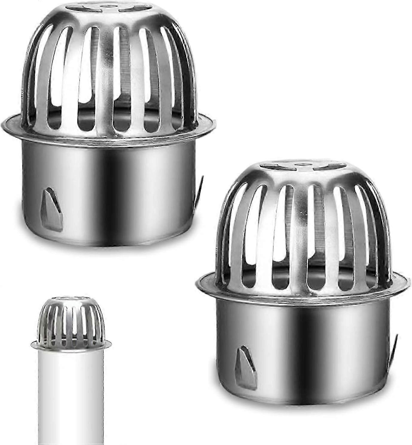 Set of 2 Gutter Protection Filters to Prevent Leaf Clogging and Ensure Clear Gutter Downspouts